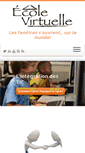 Mobile Screenshot of ecolevirtuelle.org